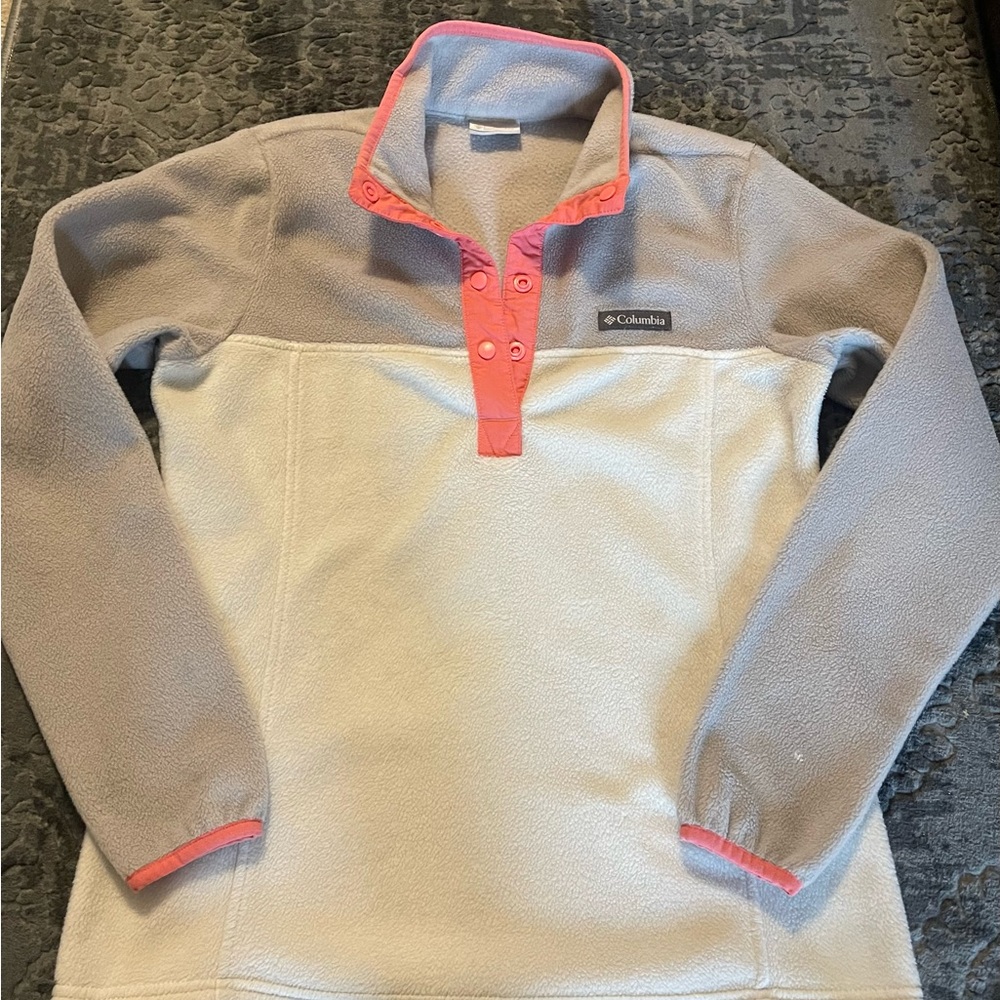 Columbia Half Snap Pullover, women’s size small